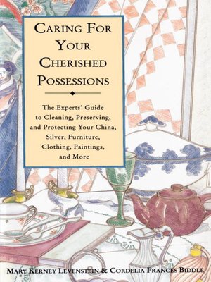 cover image of Caring for Your Cherished Possessions